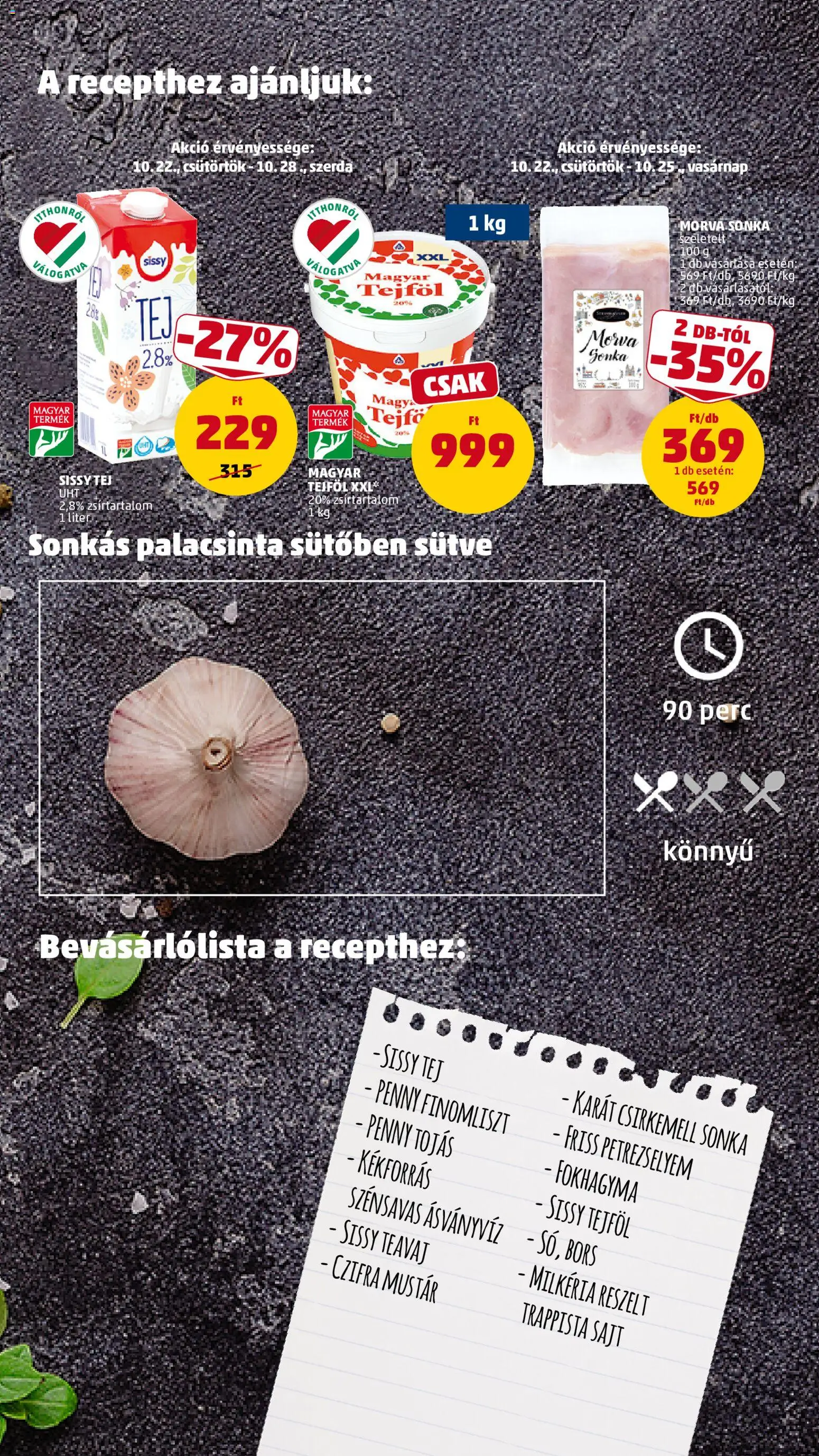 PENNY akciós ujság - amely érvényes a következő dátumtól: 2026.10.22. | Oldal: 13