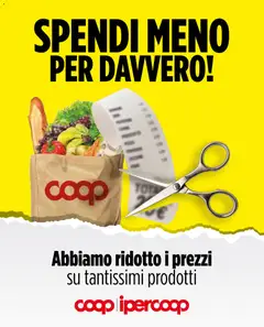 Anteprima del volantino COOP volantino Spendi meno valido a partire dal 01.05.2026