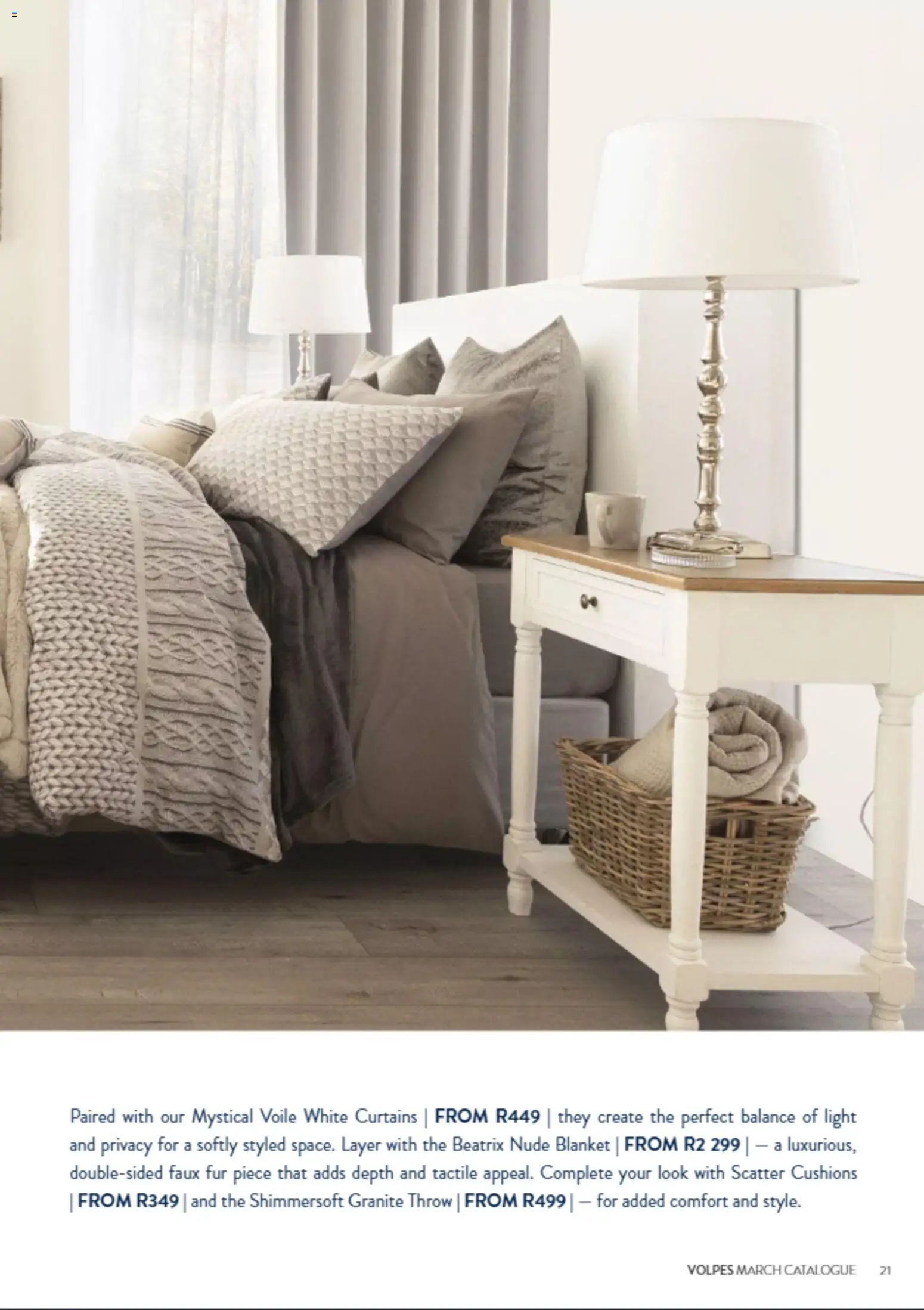 New Volpes catalogue – valid from 01/03/2026 | Page: 21 | Products: Blanket, Light