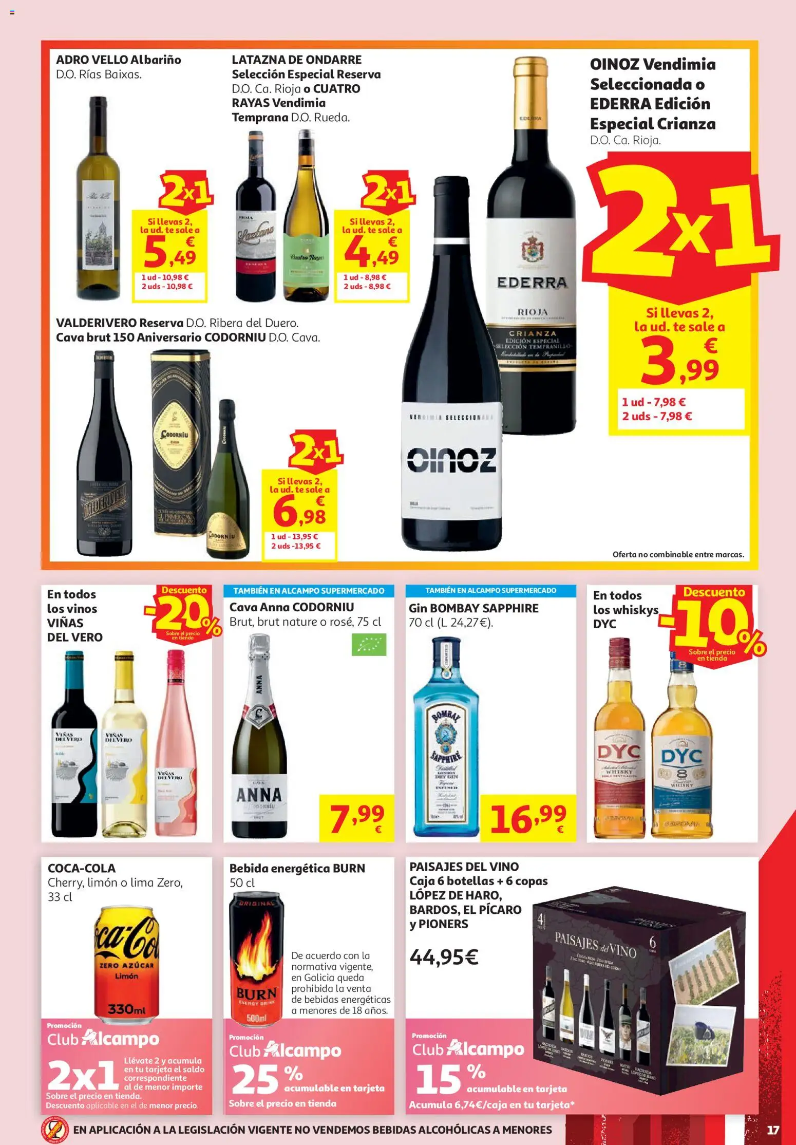 Alcampo -  HP Unico │ válido desde el 16.06.2026 | Página: 17 | Productos: Lima, Té, Whisky, Μαρμελάδα ροδάκινο