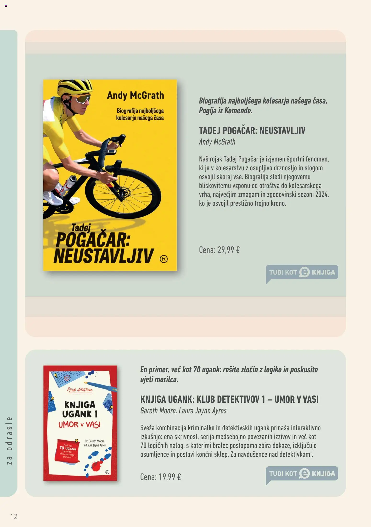 Novi Mladinska Knjiga katalog ponudbe – veljaven od 01.08.2026 | Stran: 12 | Izdelki: Knjiga