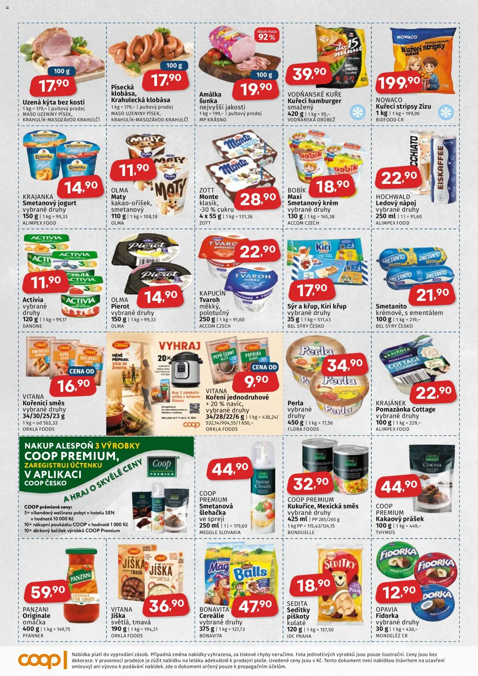 Coop leták - Středočeský region od 09.09.2026 | Strana: 2 | Produkty: Jíška, Uzená kýta, Pomazánka, Boty