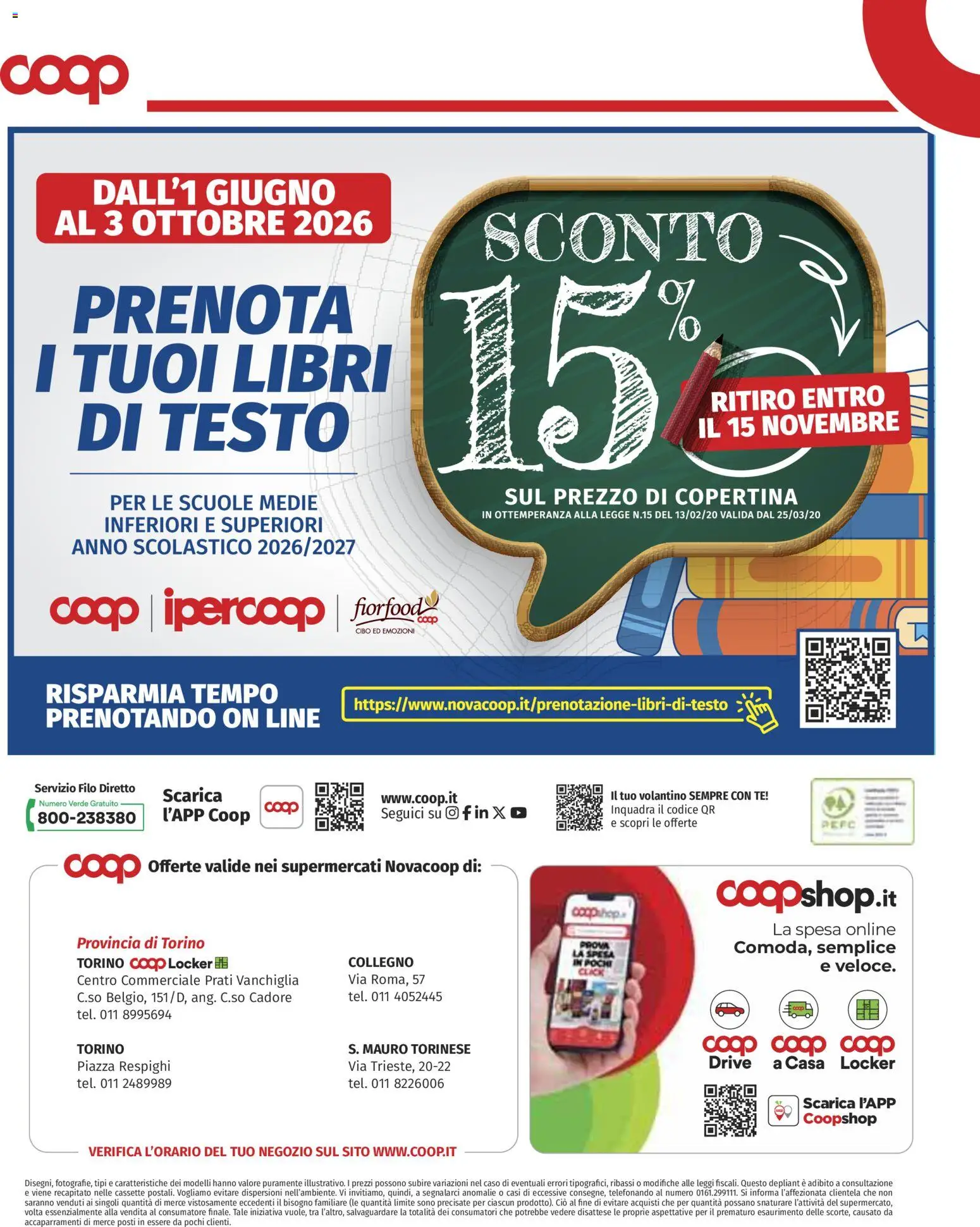 Volantino COOP del 11.06.2026 | Pagina: 15 | Prodotti: Tè