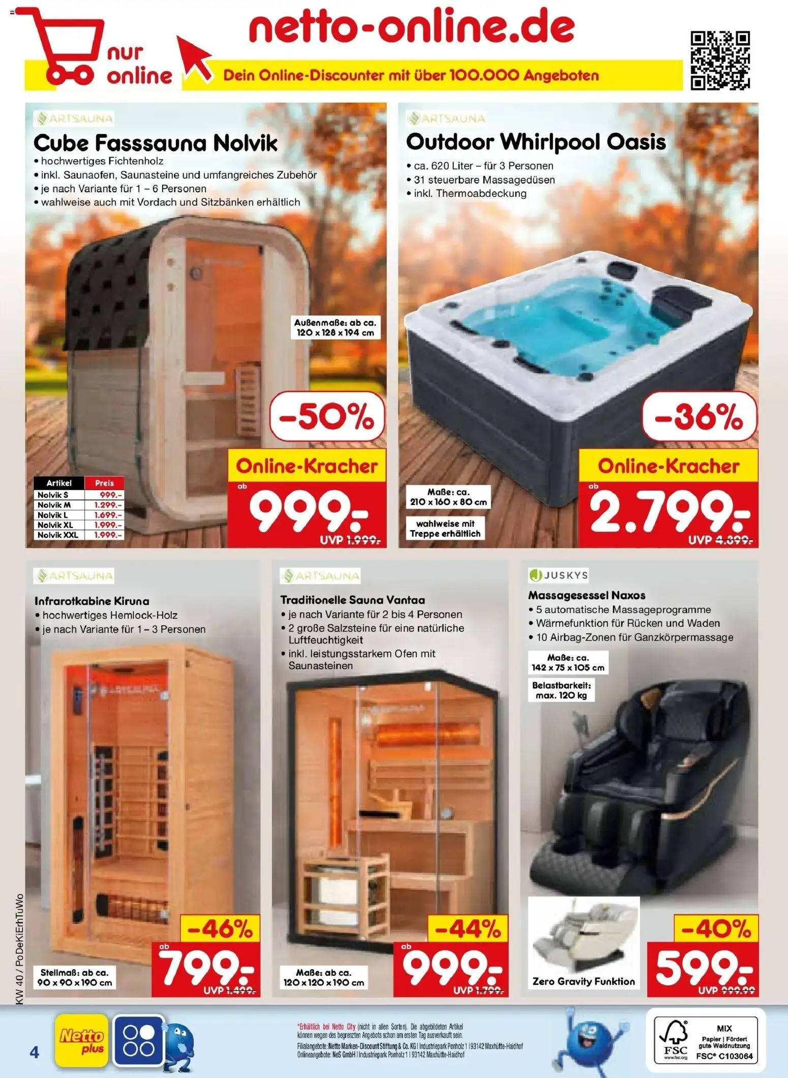 Netto Marken-Discount Prospekt Velden – gültig ab 28.09.2026 | Seite: 45 | Produkte: Ofen