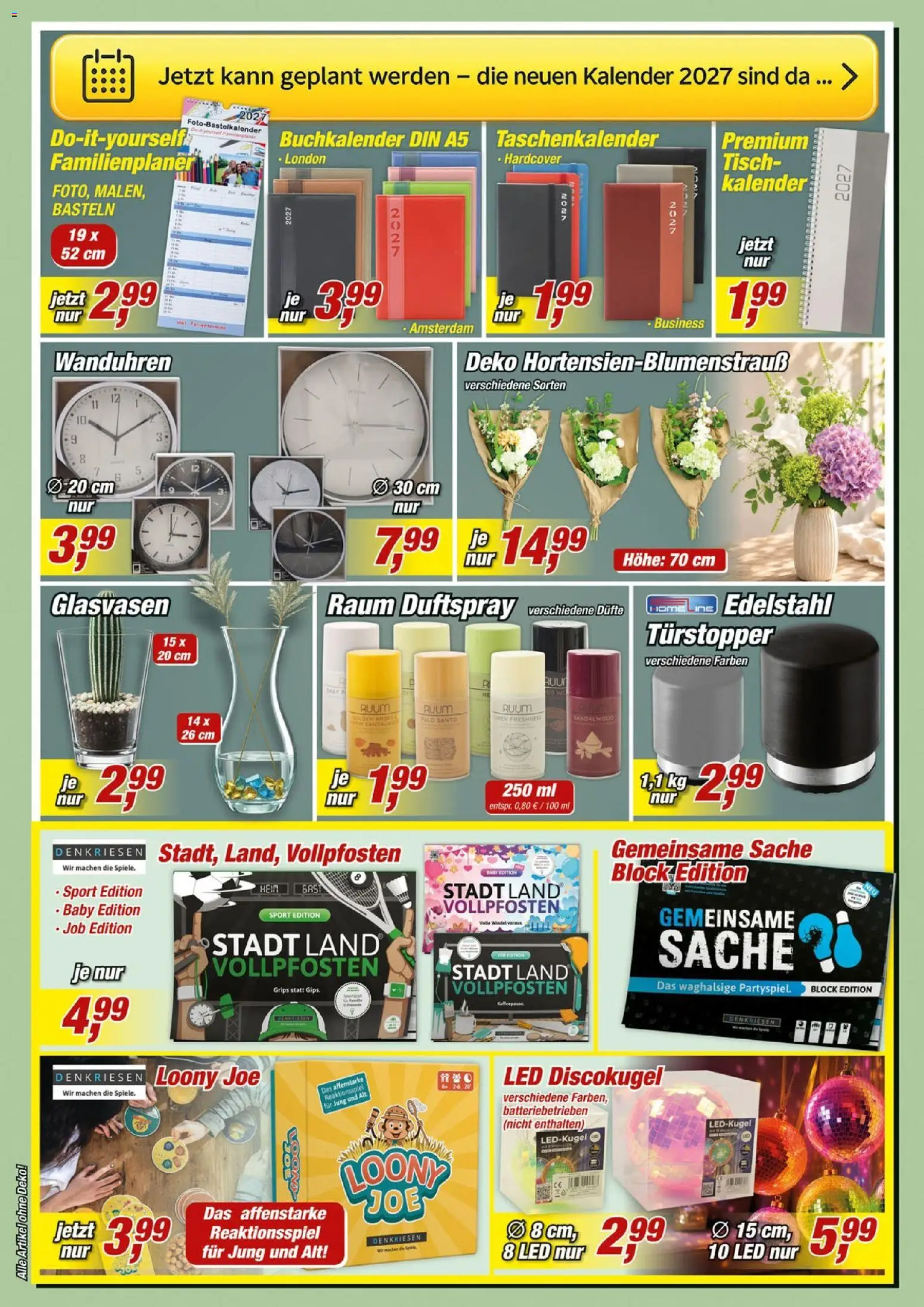 Posten Börse Prospekt – gültig ab 29.08.2026 | Seite: 2 | Produkte: Tisch
