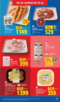 Lidl akciós újság - amely érvényes a következő dátumtól: 04.06.2026 | Oldal: 67