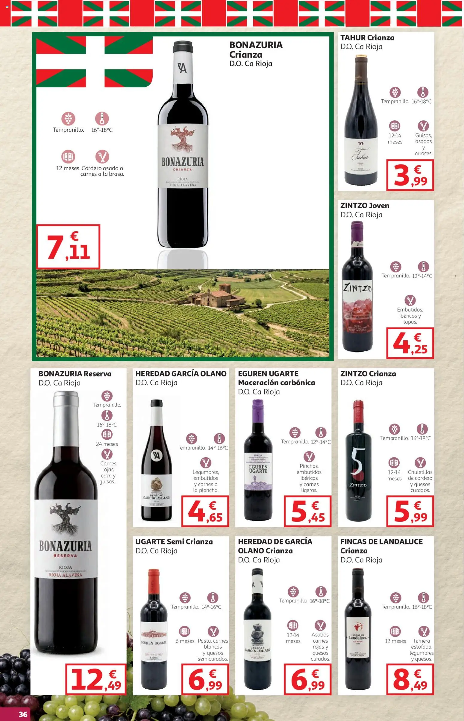 Alcampo - HG Pais Vasco │ válido desde el 08/10/2026 | Página: 36 | Productos: Embutidos, Legumbres, Cordero