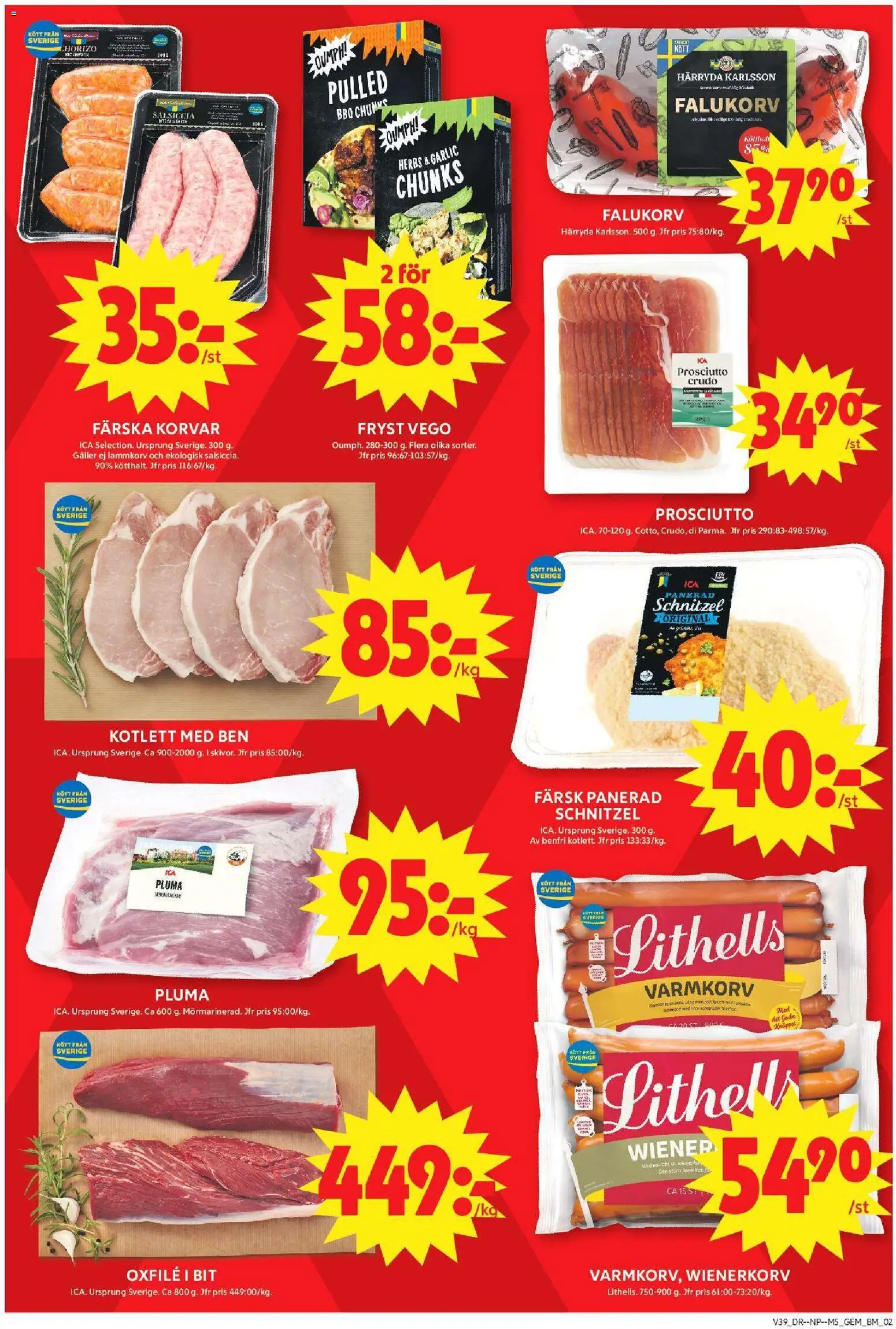 ICA Maxi reklamblad aktuell från 21/09/2026 | Sida: 2