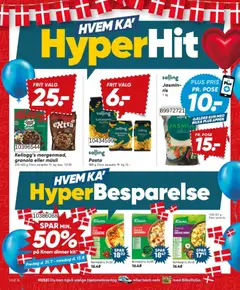 Bilka - Tilbudsavis uge 32 gyldig fra 31/07/2026 | Side: 16 | Produkter: Pasta, Müsli, Carpete