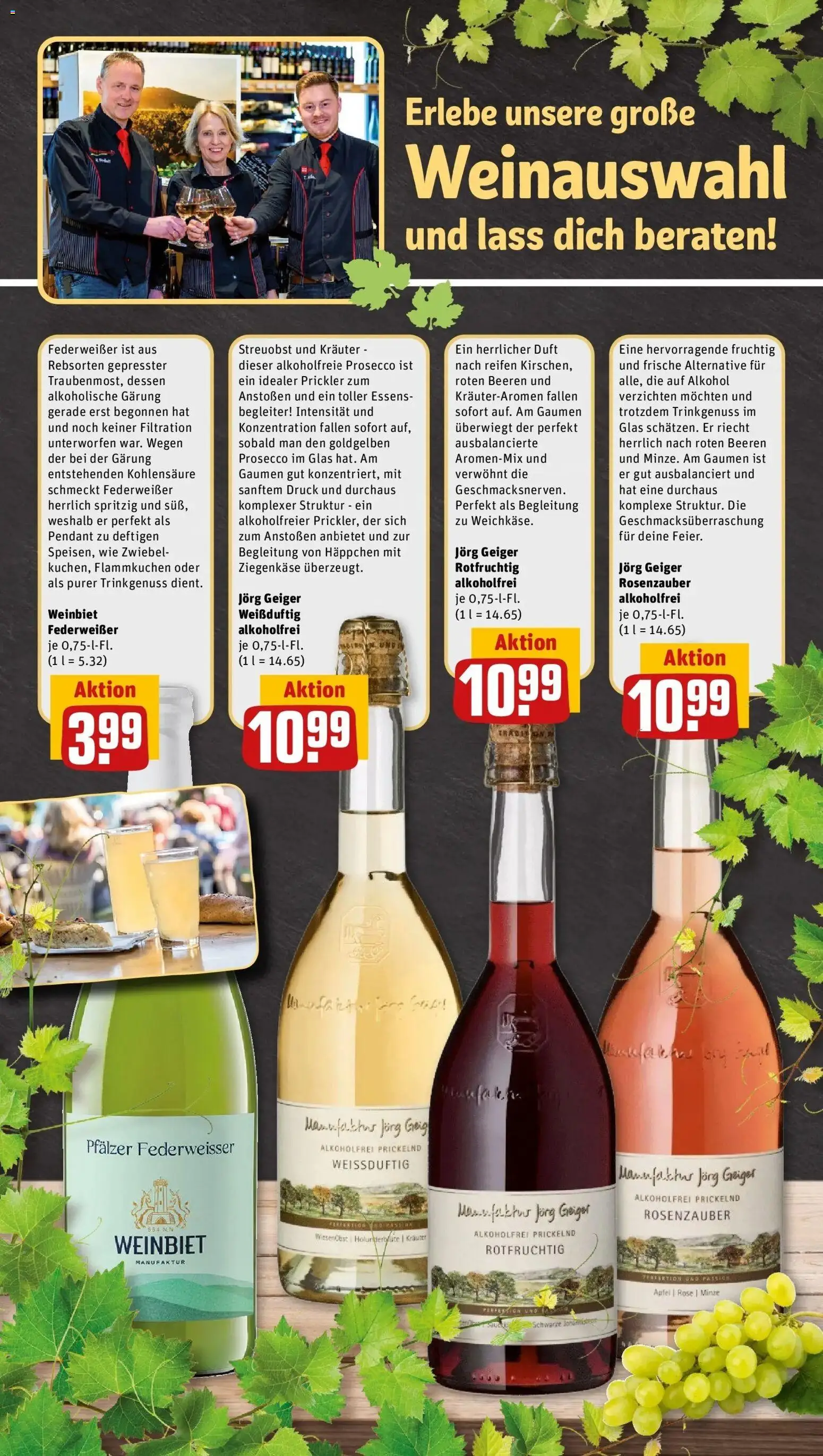 REWE Prospekt ab 14.09.2026 zum Blättern » Angebote | Seite: 34 | Produkte: Ziegenkäse, Duft, Äpfel, Prosecco