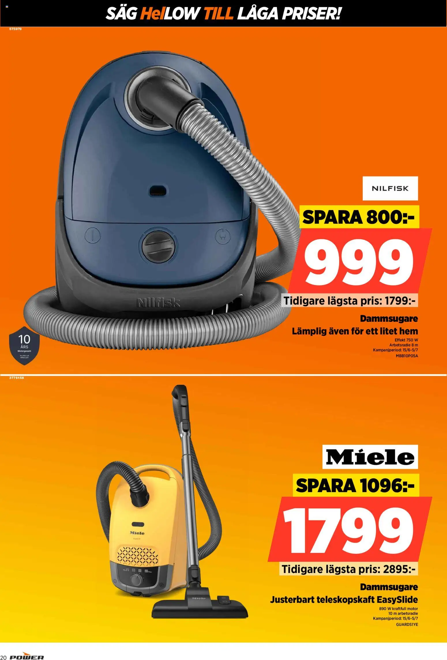 Power reklamblad aktuell från 29/06/2026 | Sida: 20