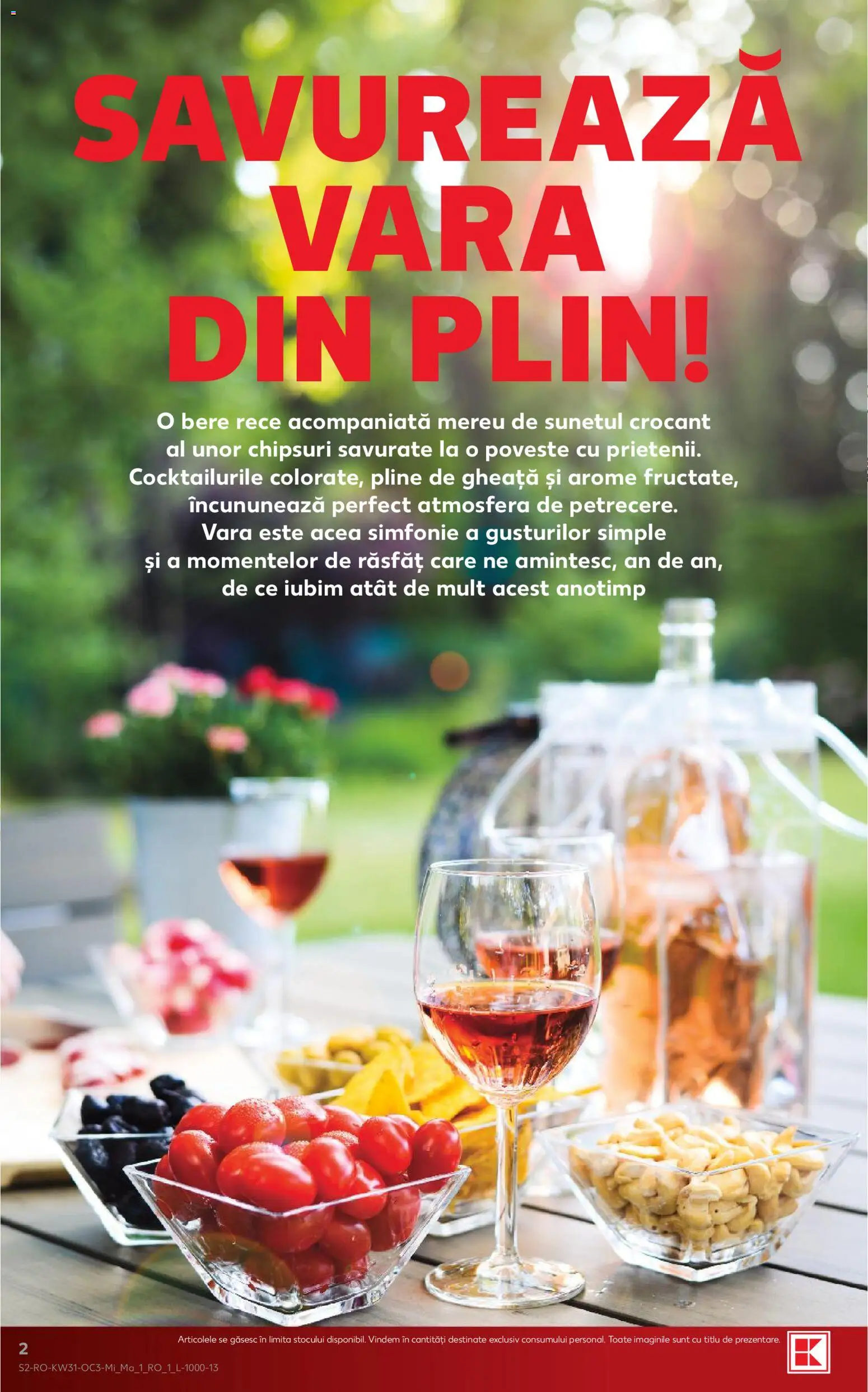 Noul catalog Kaufland – valabil de la 29.07.2026 | Pagină: 2 | Produse: Bere, Chipsuri