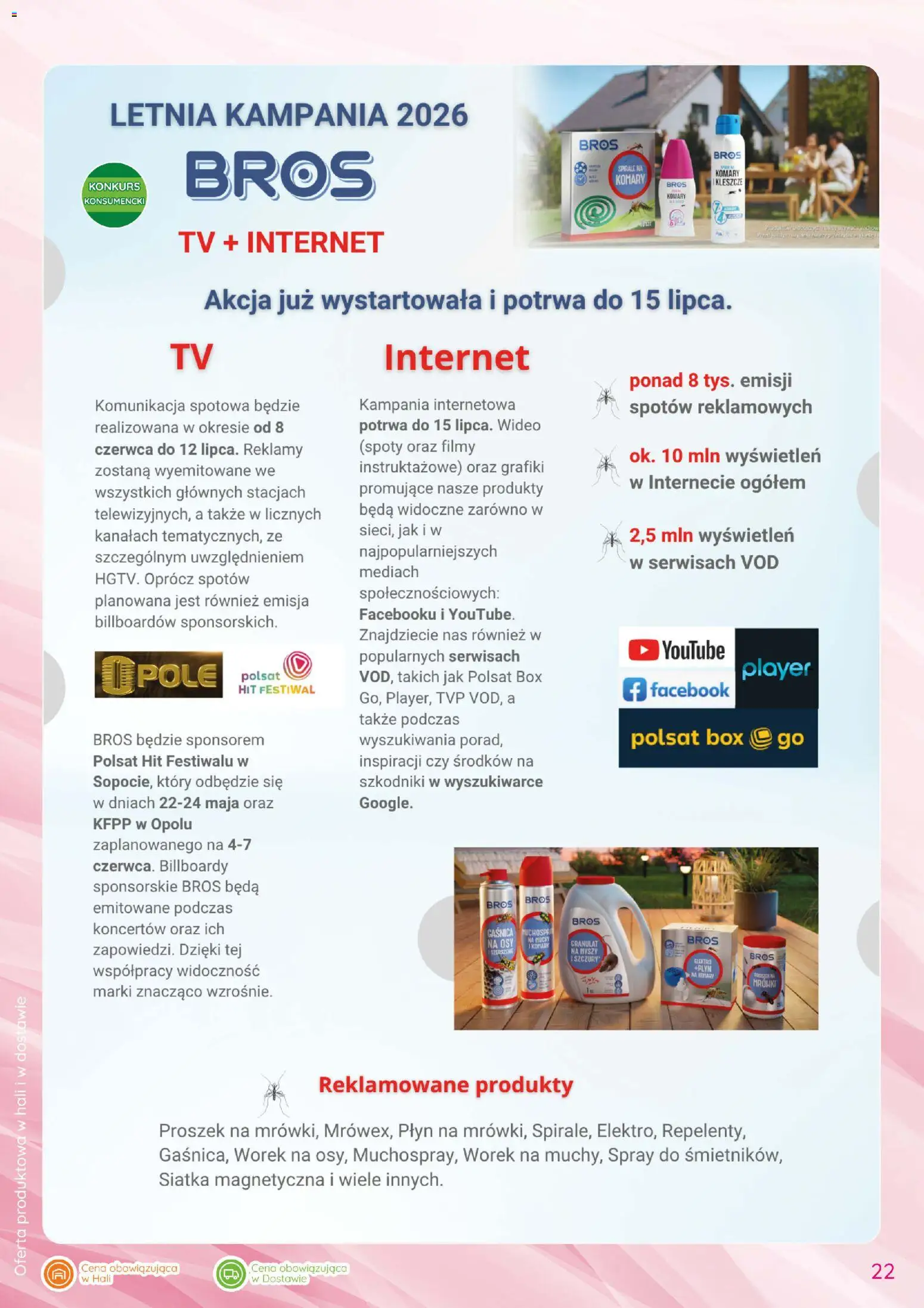 Eurocash gazetka - Katalog Chemiczny od 04.06.2026 | Strona: 22 | Produkty: Wideo, Gaśnica, Siatka