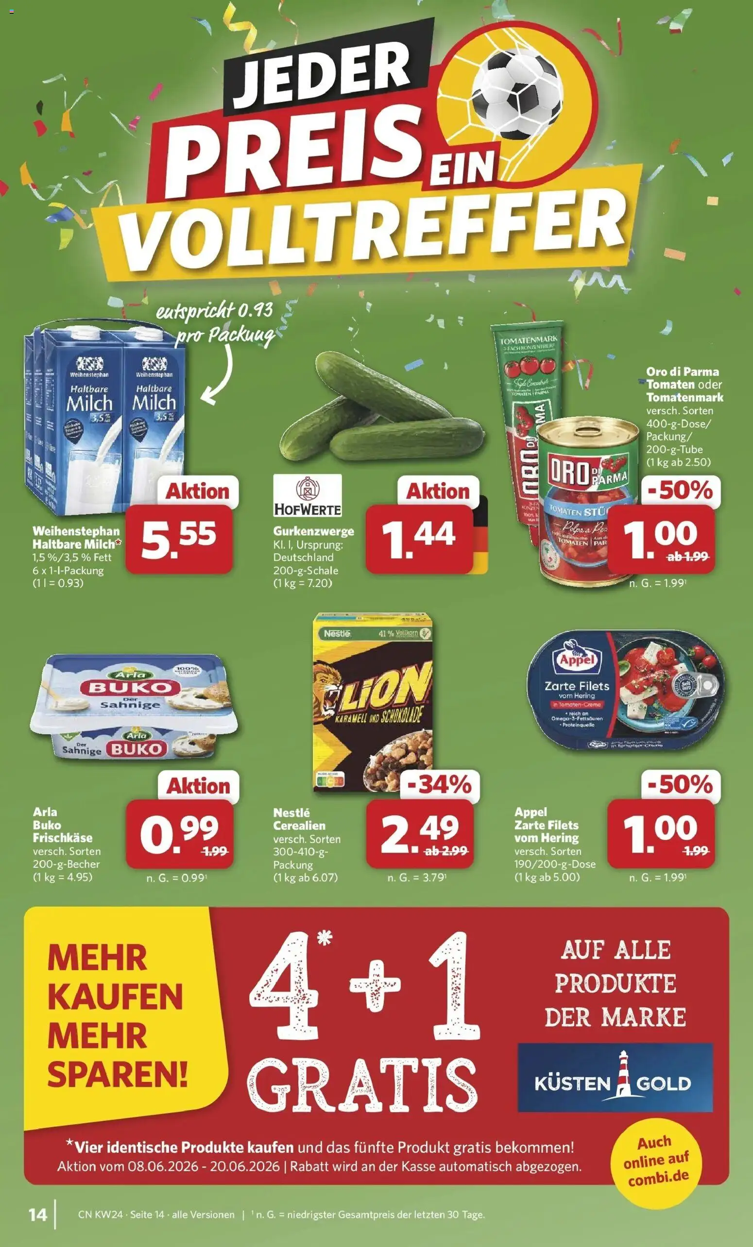 Combi Prospekt Celle – gültig ab 08.06.2026 | Seite: 14