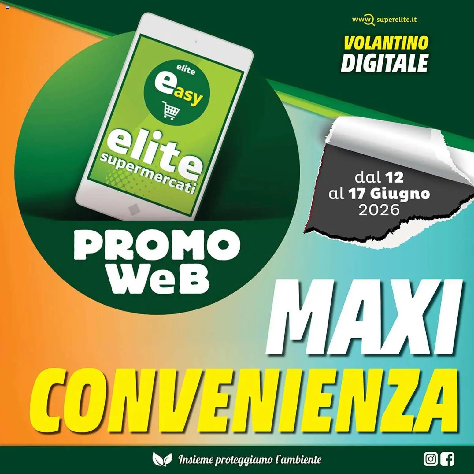 Volantino Elite Supermercati del 12.06.2026 | Pagina: 1