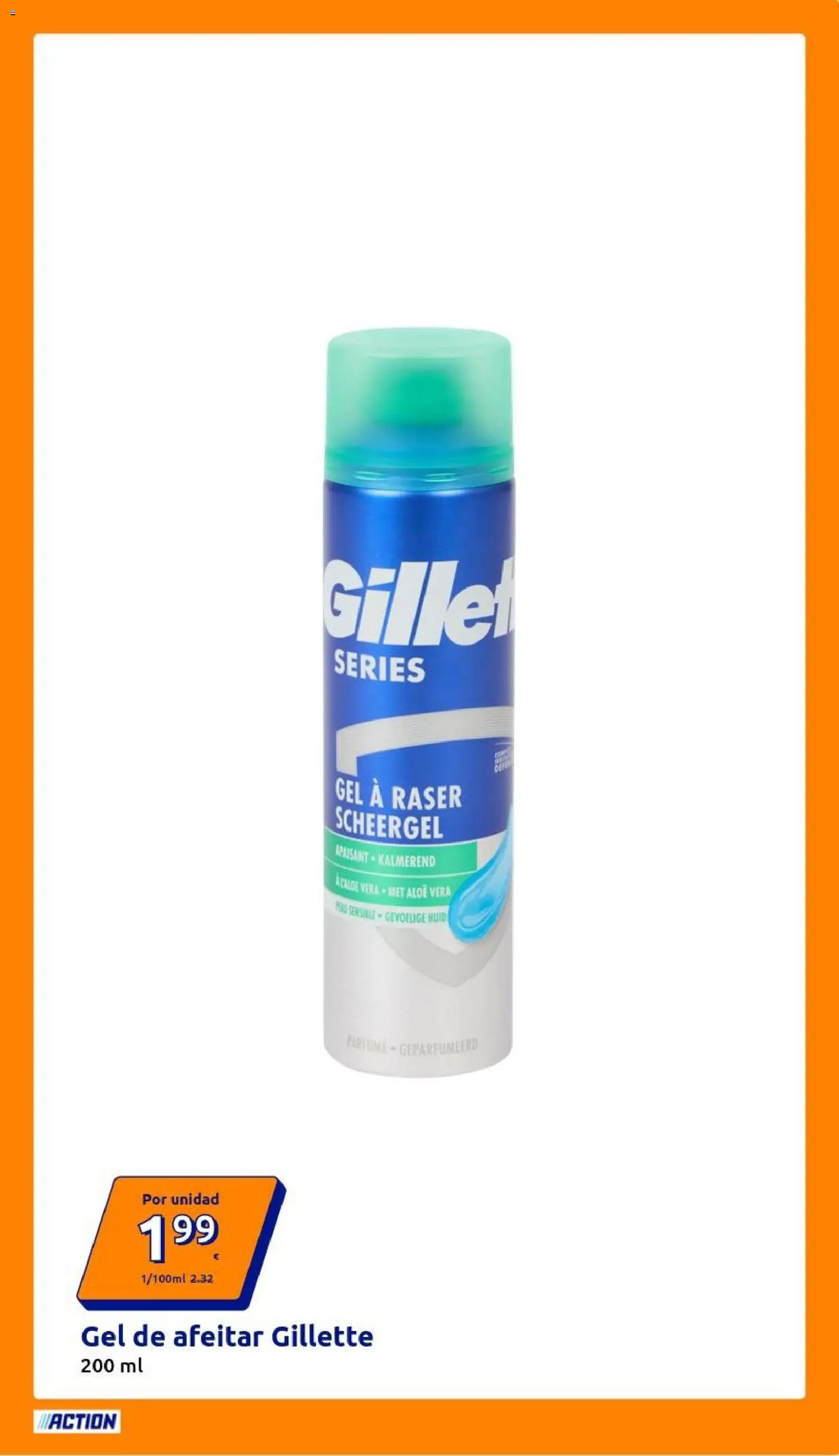 Action folleto │ válido desde el 24/06/2026 | Página: 7 | Productos: Gel de afeitar