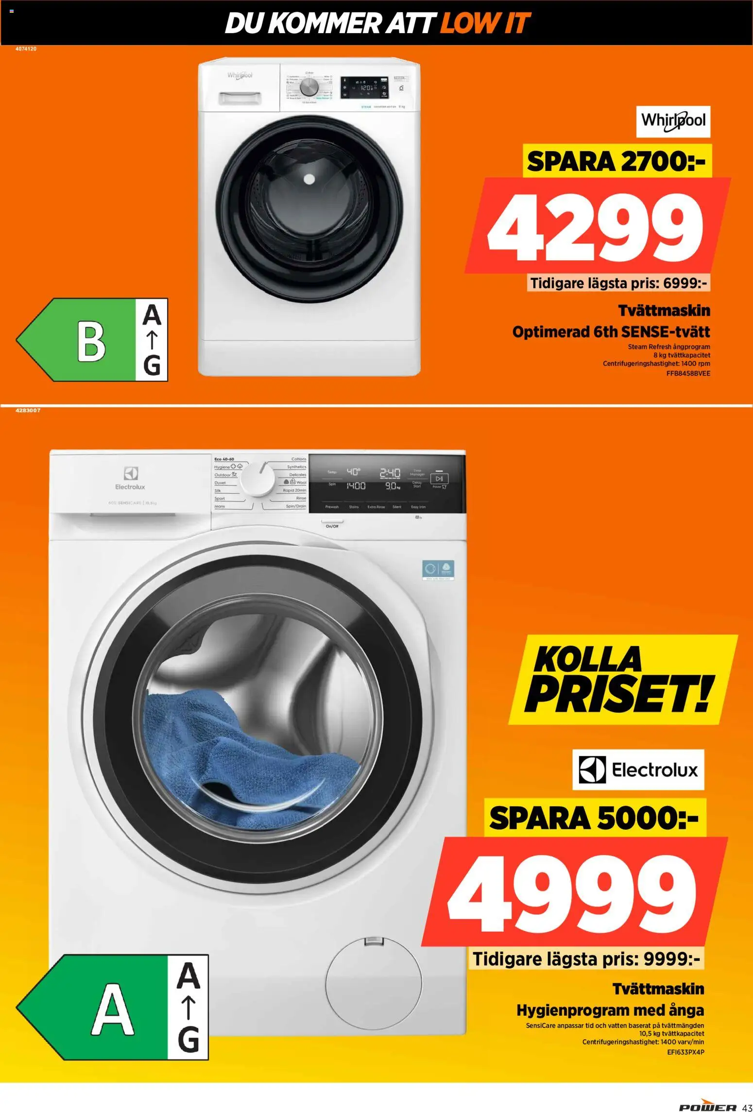 Power reklamblad aktuell från 19/10/2026 | Sida: 43