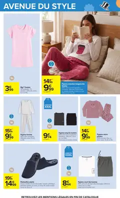Carrefour - Prévisualisation de Carrefour catalogue valide à partir de 15/09/2026 | Page: 79 | Produits: Coton, Pyjama femme, Polaire, Pyjama