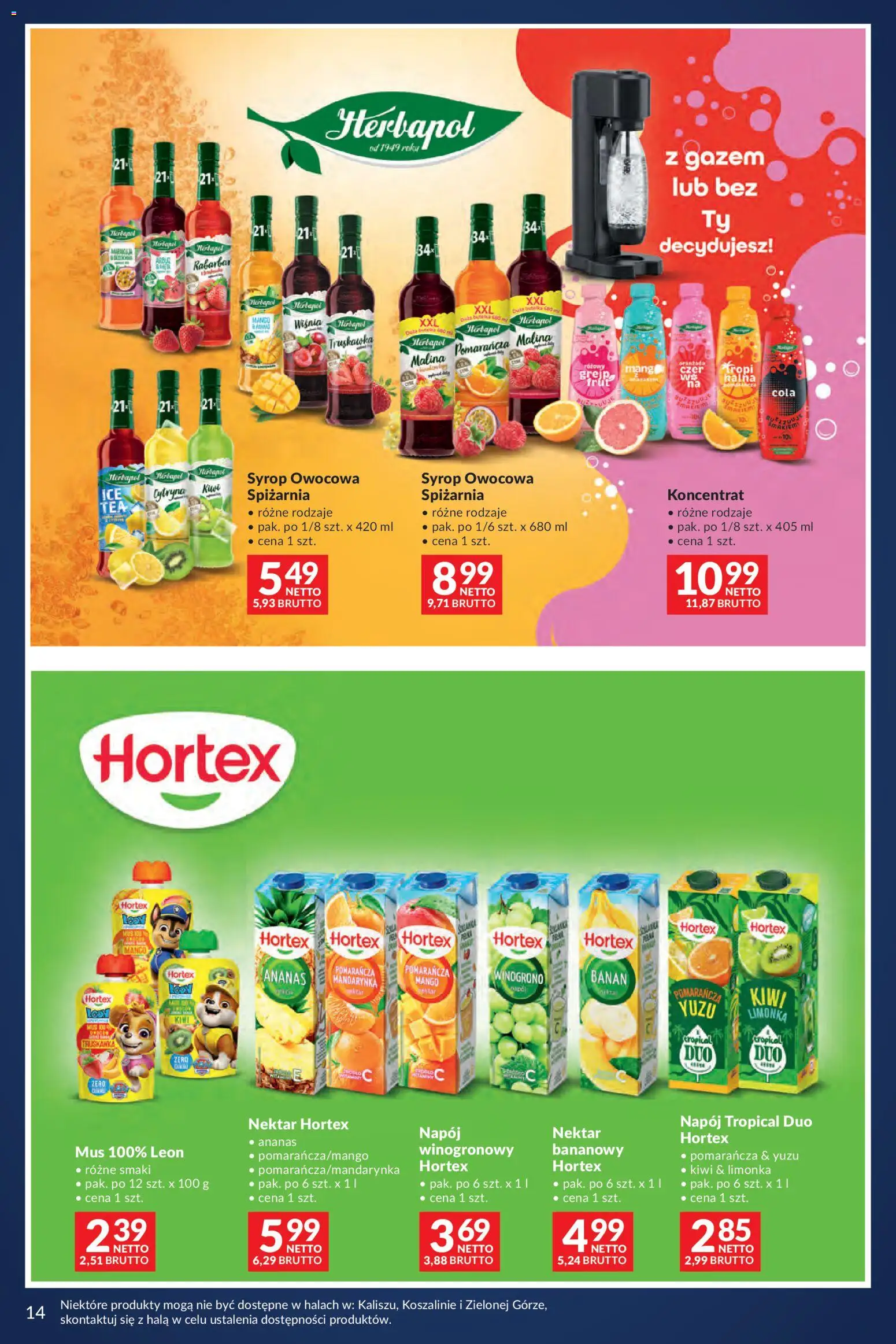 Makro gazetka - Lato pełne inspiracji od 04.08.2026 | Strona: 5 | Produkty: Mango, Syrop, Limonka, Ananas