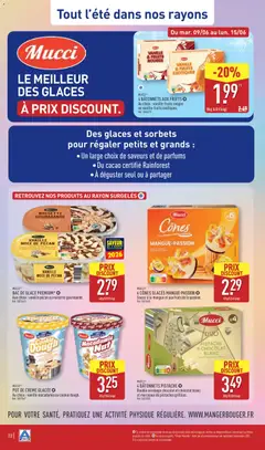 Aldi - Prévisualisation de Aldi catalogue valide à partir de 09.06.2026 | Page: 26 | Produits: Noisette, Cônes, Chocolat, Crème