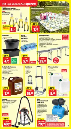 Thomas Philipps Prospekt ab 01.06.2026 gültig | Seite: 17 | Produkte: Manometer, Batterien, Tisch, Wasser