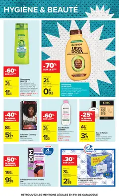 Carrefour - Prévisualisation de Carrefour Le mois des supporters valide à partir de 16.06.2026 | Page: 58 | Produits: Camelia, Coton, Coloration, Eau micellaire