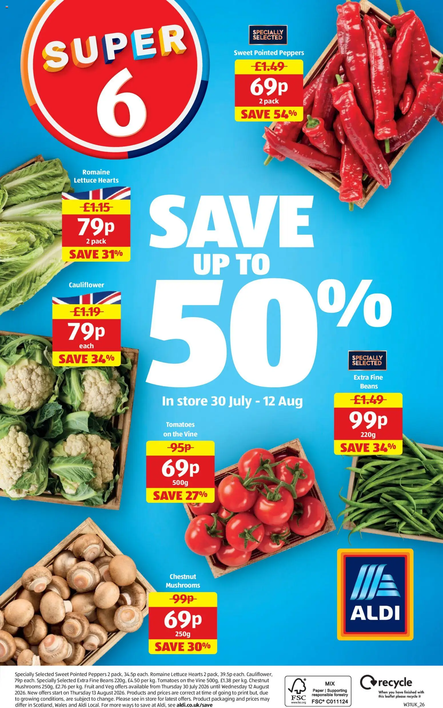 {H1} | Page: 20 | Products: Romaine lettuce, Peppers, Beans, Tomatoes