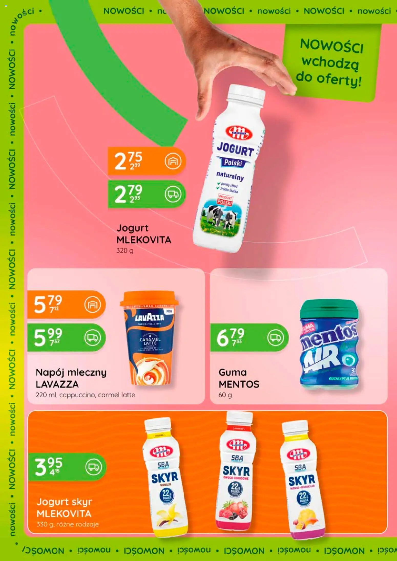Eurocash gazetka od 17.09.2026 | Strona: 16 | Produkty: Jogurt Skyr, Napój mleczny, Wanilia, Skyr