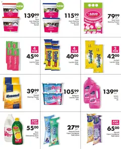 Save specials catalogue – valid from 15/07/2026 | Page: 74 | Products: Bleach, Washing powder, Lemon, Dishwashing liquid