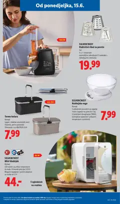 Lidl Katalog - Pregled kataloga iz trgovine Lidl, vrijedi od 15.06.2026 | Stranica: 29 | Proizvodi: Pica, Kuhinjska vaga, Povrće, Vaga