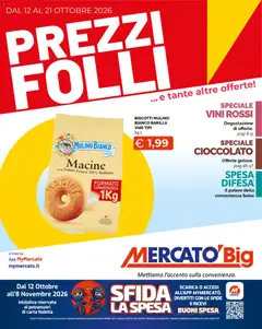 Anteprima del volantino Mercatò volantino Big valido a partire dal 12/10/2026