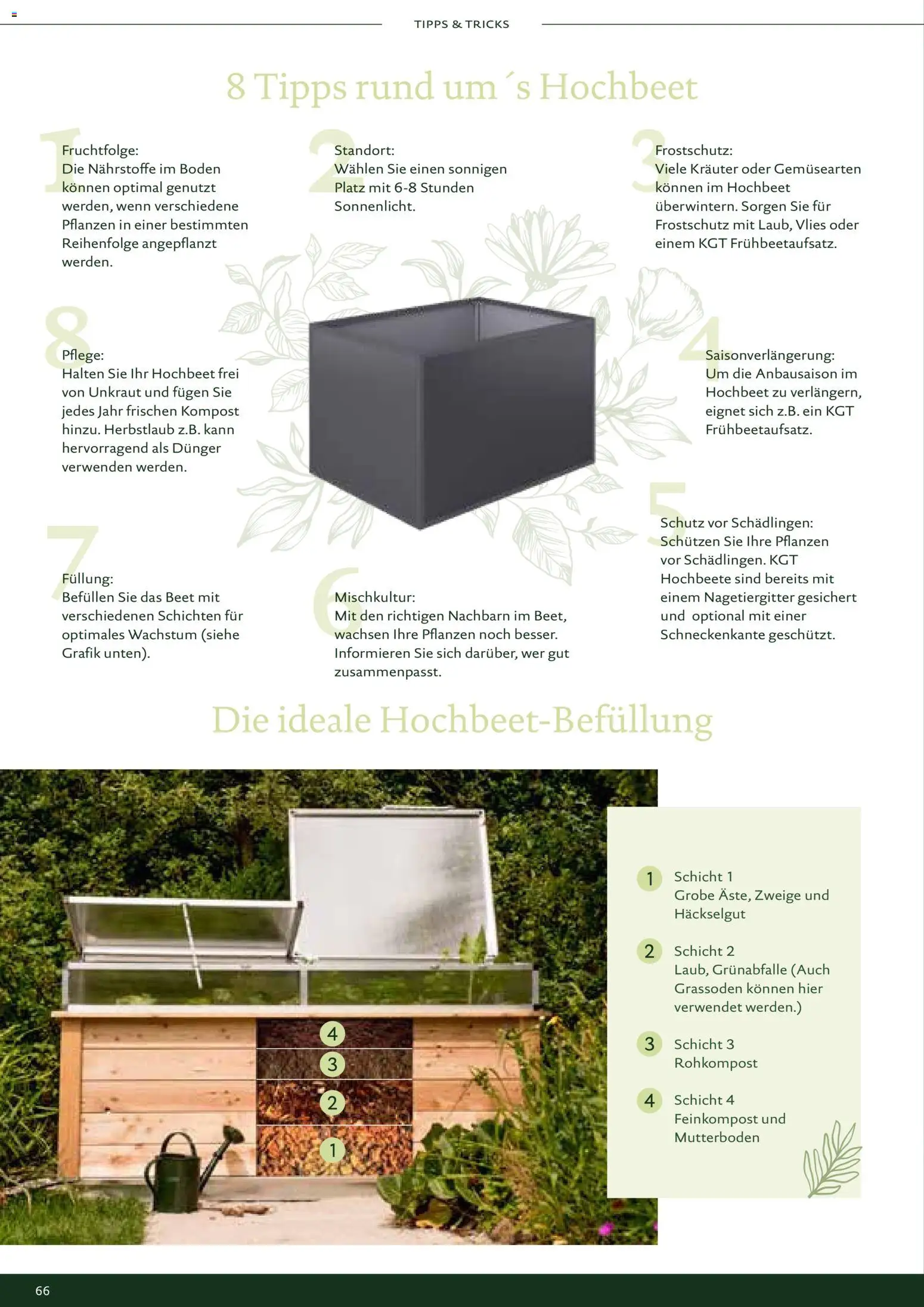 Dehner KGT – Kreative Gartentechnik – gültig ab 01.01.2026 | Seite: 66 | Produkte: Hochbeet