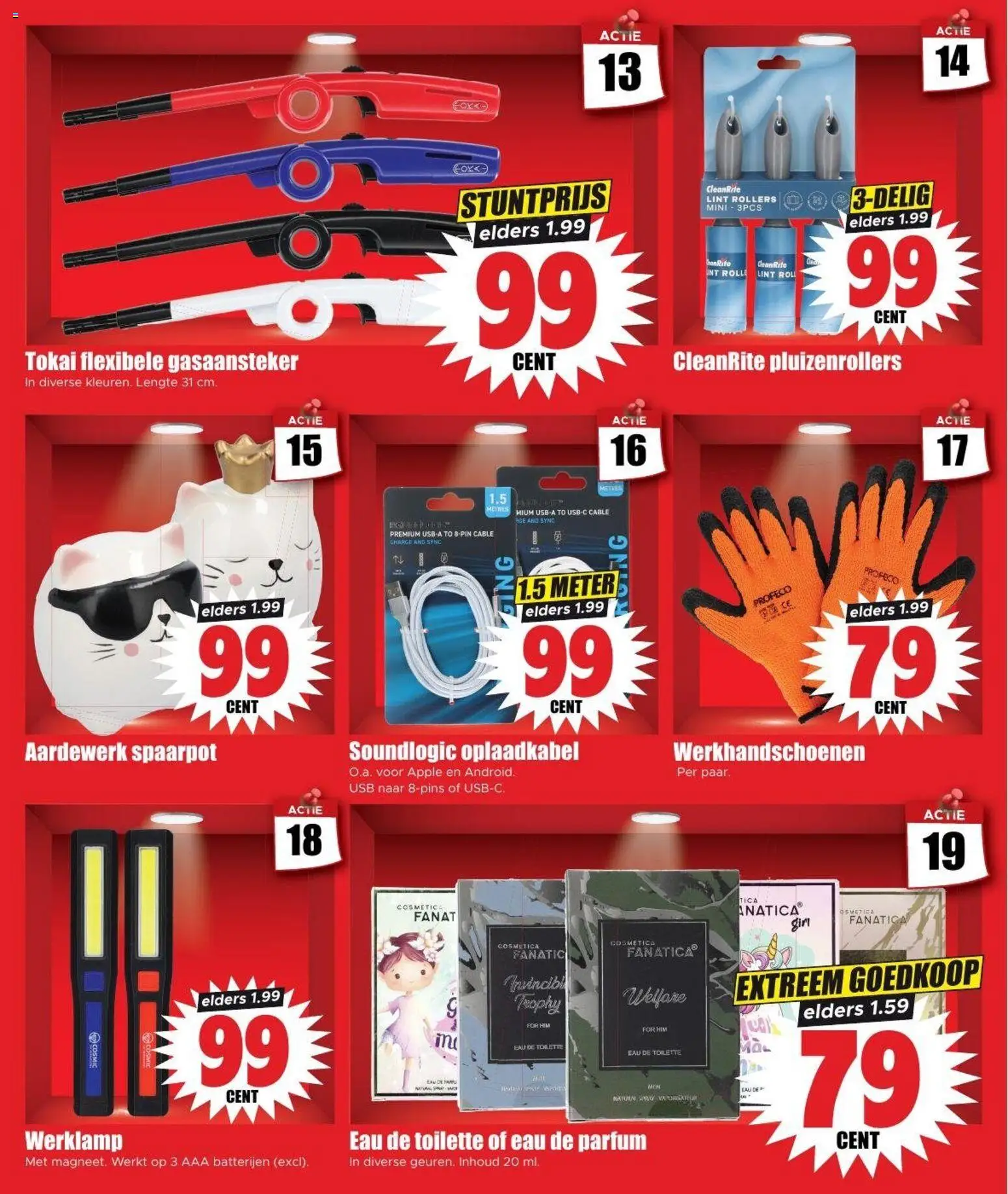 {H1} | Pagina: 4 | Producten: Batterijen, Parfum, Eau de toilette, Spaarpot