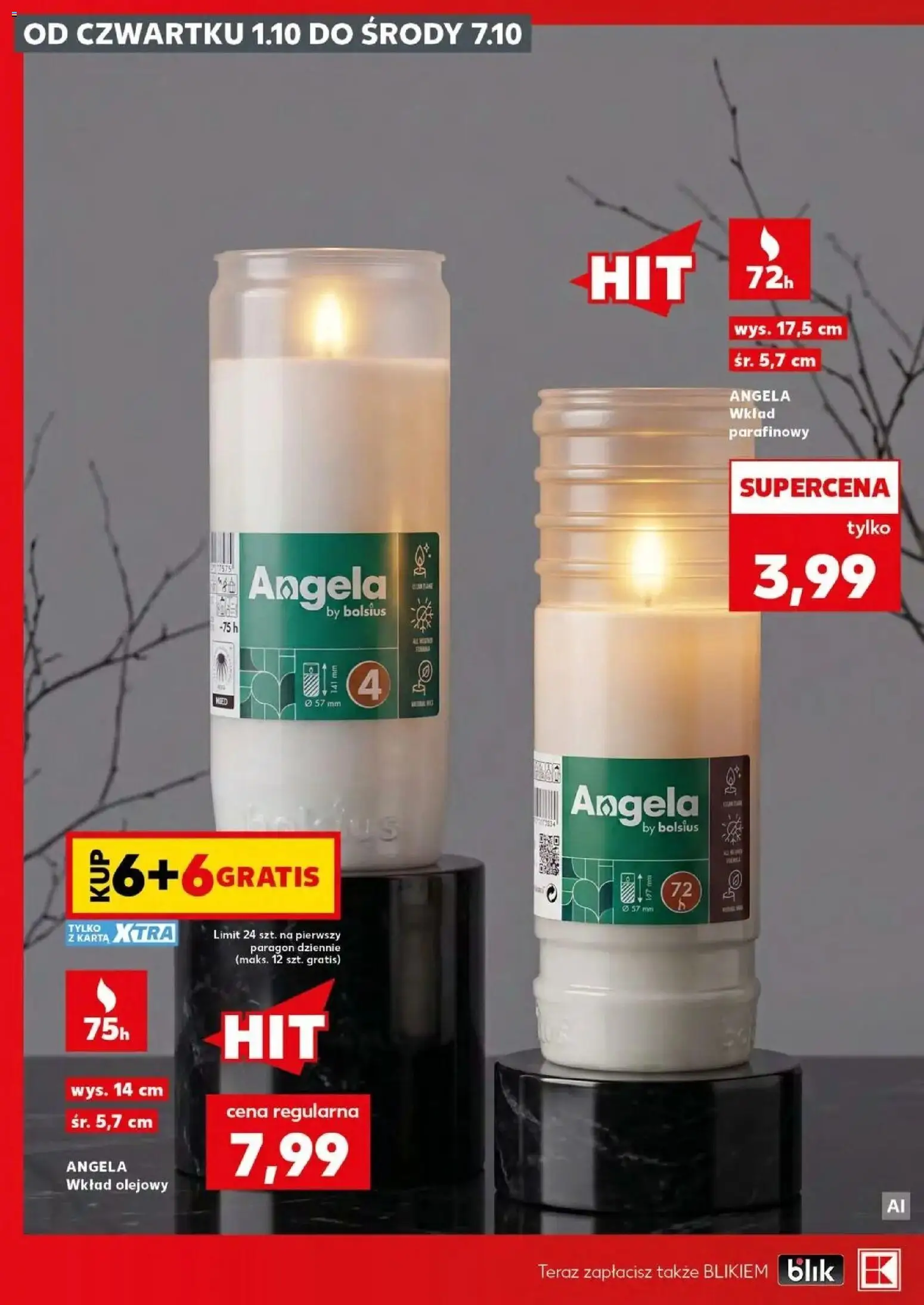 Kaufland gazetka - Znicze od 01.10.2026 - od jutra PDF | Strona: 16 | Produkty: Karta