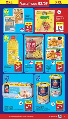 JACK'S FARM Chicken nuggets met currydip of sweetchili dip, met currydip of sweetchili dip - Voorbeeld van een folder van Aldi, geldig van 31/08/2026 | Pagina: 11