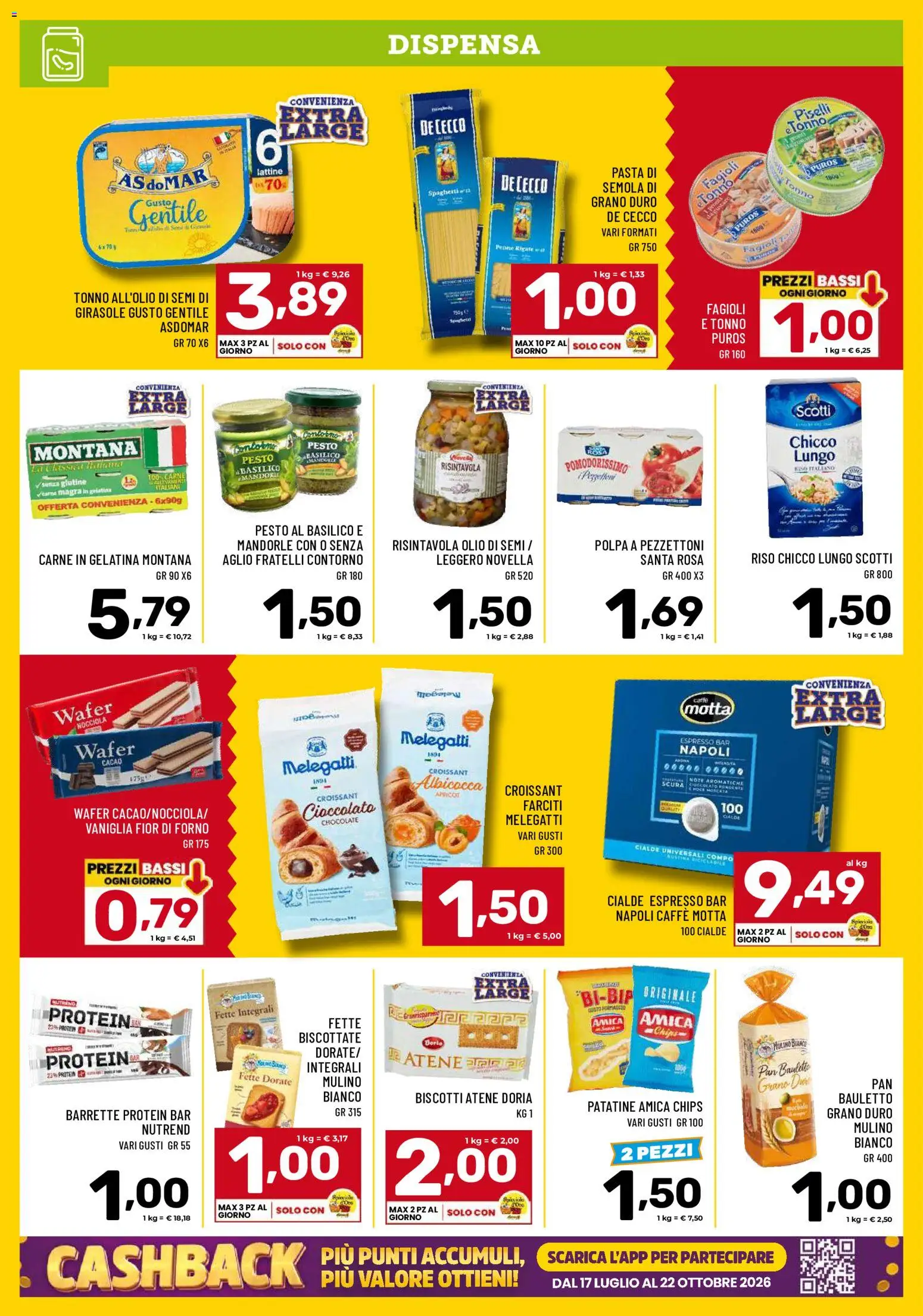 Volantino Il Centesimo del 17/07/2026 | Pagina: 7 | Prodotti: Riso, Basilico, Croissant, Cacao