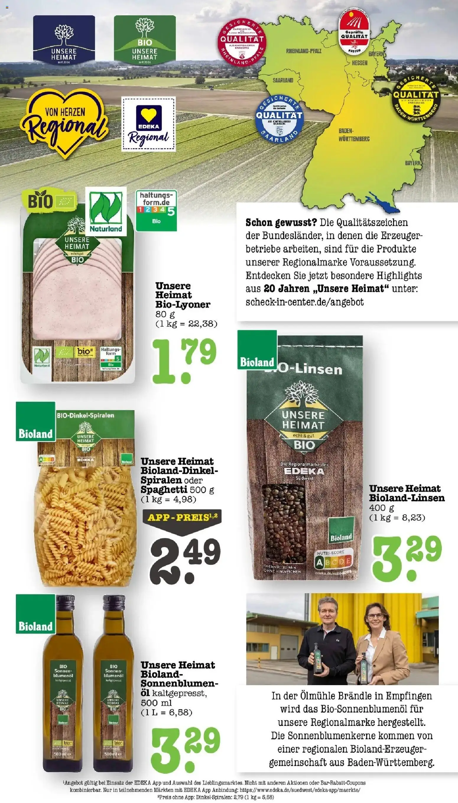 Edeka prospekt Bühlertal	 – gültig ab 10.05.2026 | Seite: 35 | Produkte: Öl, Sonnenblumenol, Pasta