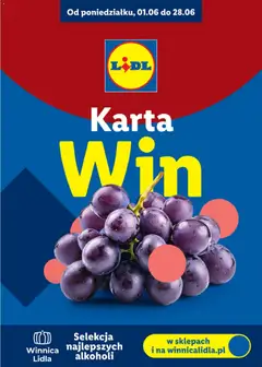 Pogląd oferty "Lidl Katalog karta win" - ważna od 01.06.2026