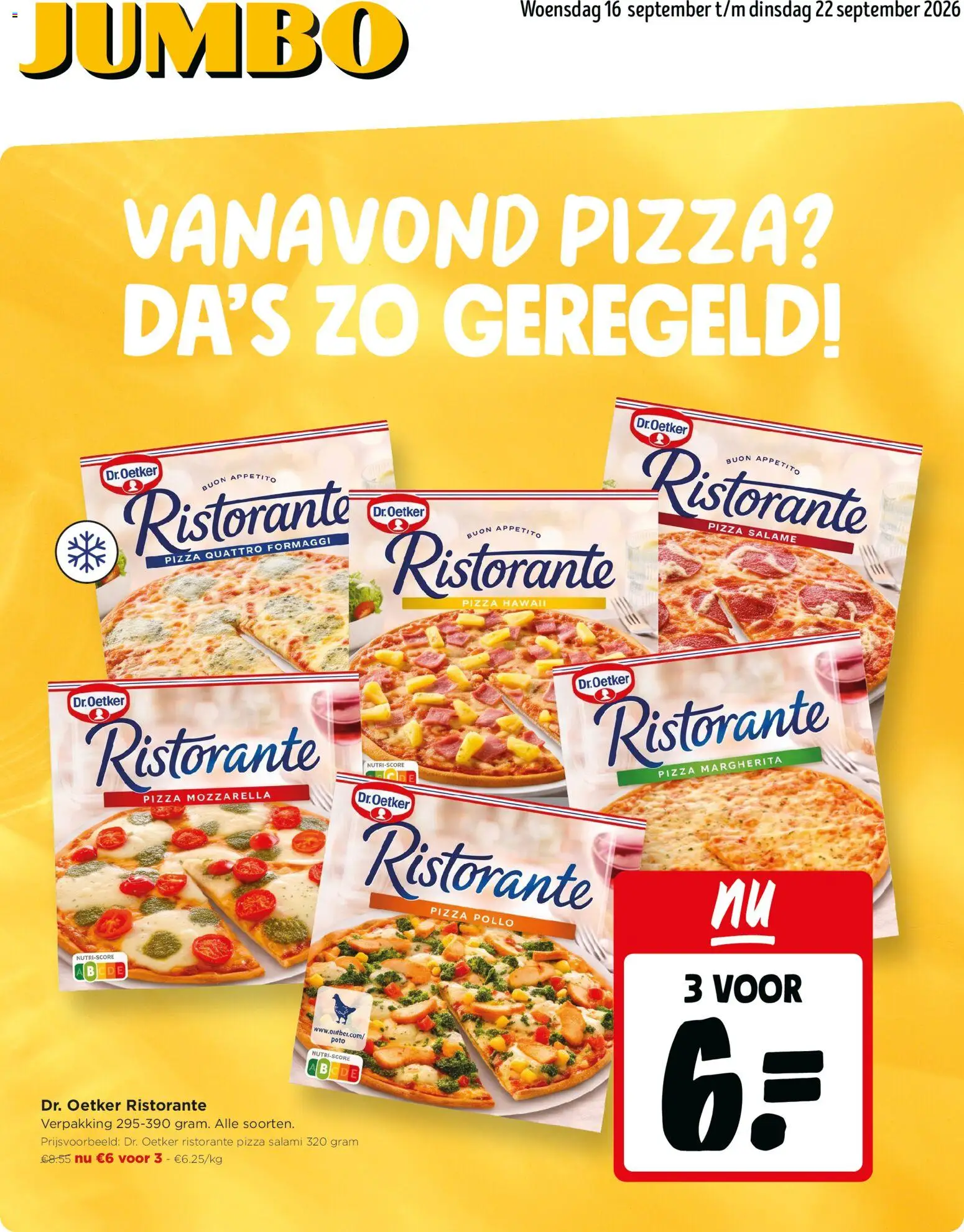 Jumbo Woensdag 16 September Voordeelacties