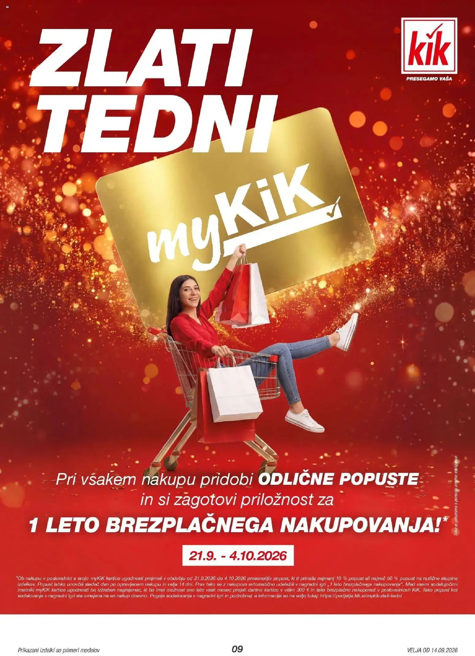Kik katalog veljaven od 11.09.2026 | Stran: 9 | Izdelki: Med