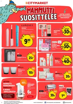 K-Citymarket-mainoslehti voimassa 08/10/2026 alkaen | Sivu: 2 | Tuotteet: Pussilakanasetti