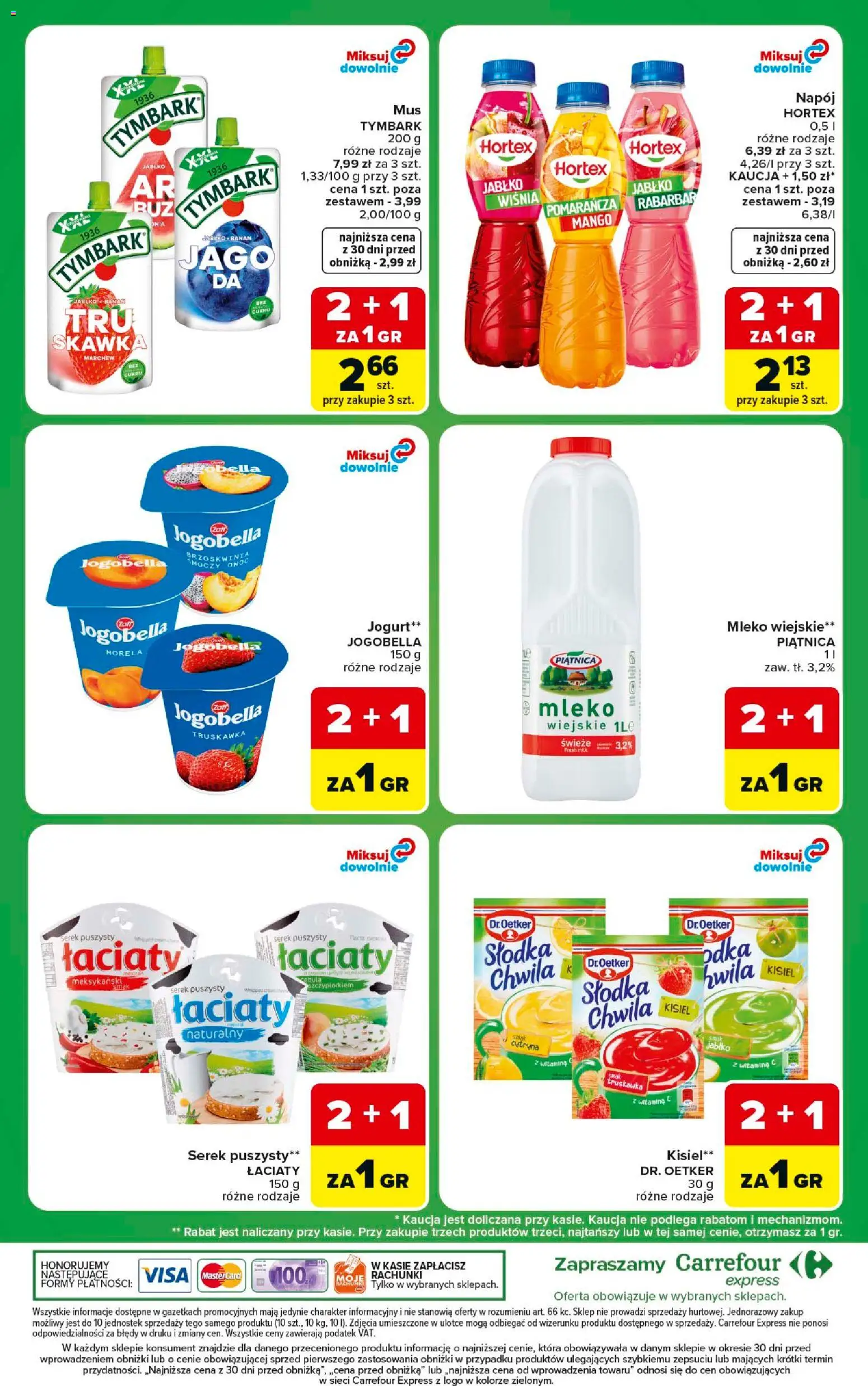 Carrefour gazetka - Express od 14.07.2026 | Strona: 8 | Produkty: Mango, Serek, Jogurt, Banan