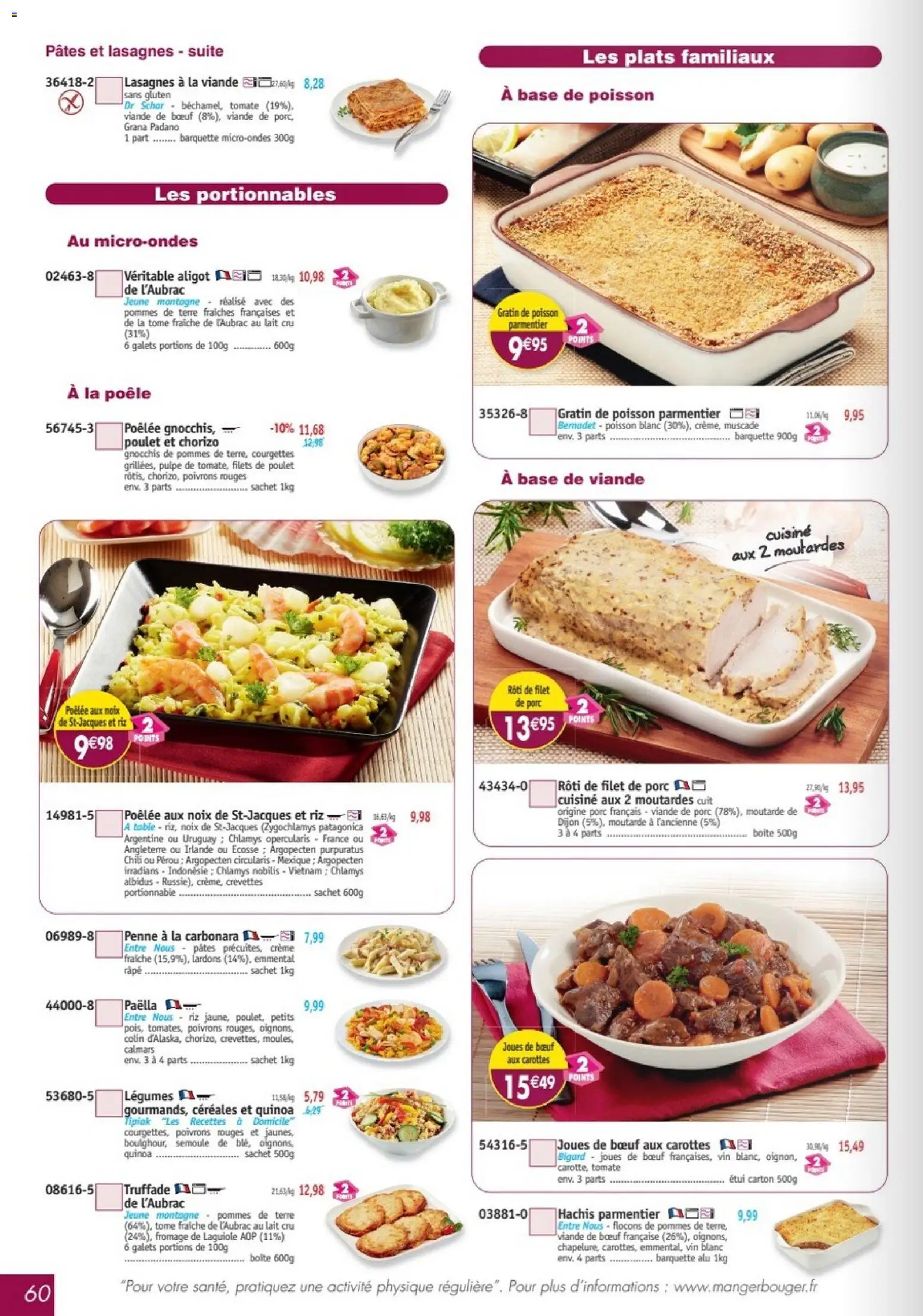 {H1} | Page: 60 | Produits: Chorizo, Vin blanc, Emmental, Fromage