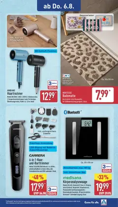 Aldi Prospekt ab 03.08.2026 gültig | Seite: 23 | Produkte: Kabel, Haartrockner, Batterie