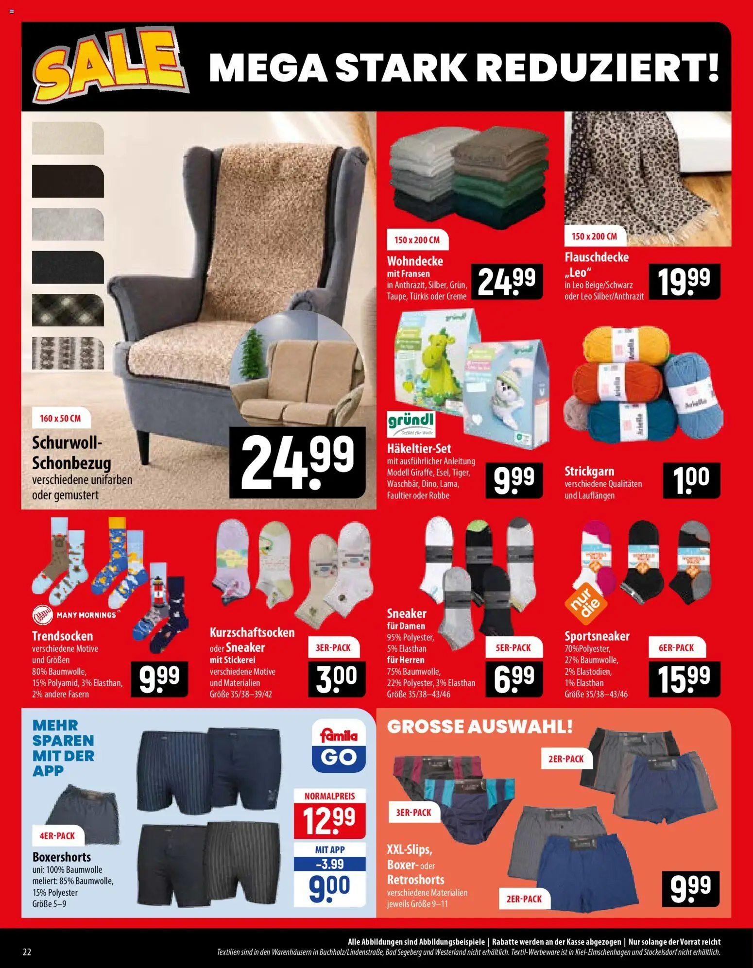 Famila Prospekt – gültig ab 10.08.2026 | Seite: 22 | Produkte: Bad, Creme, Boxer