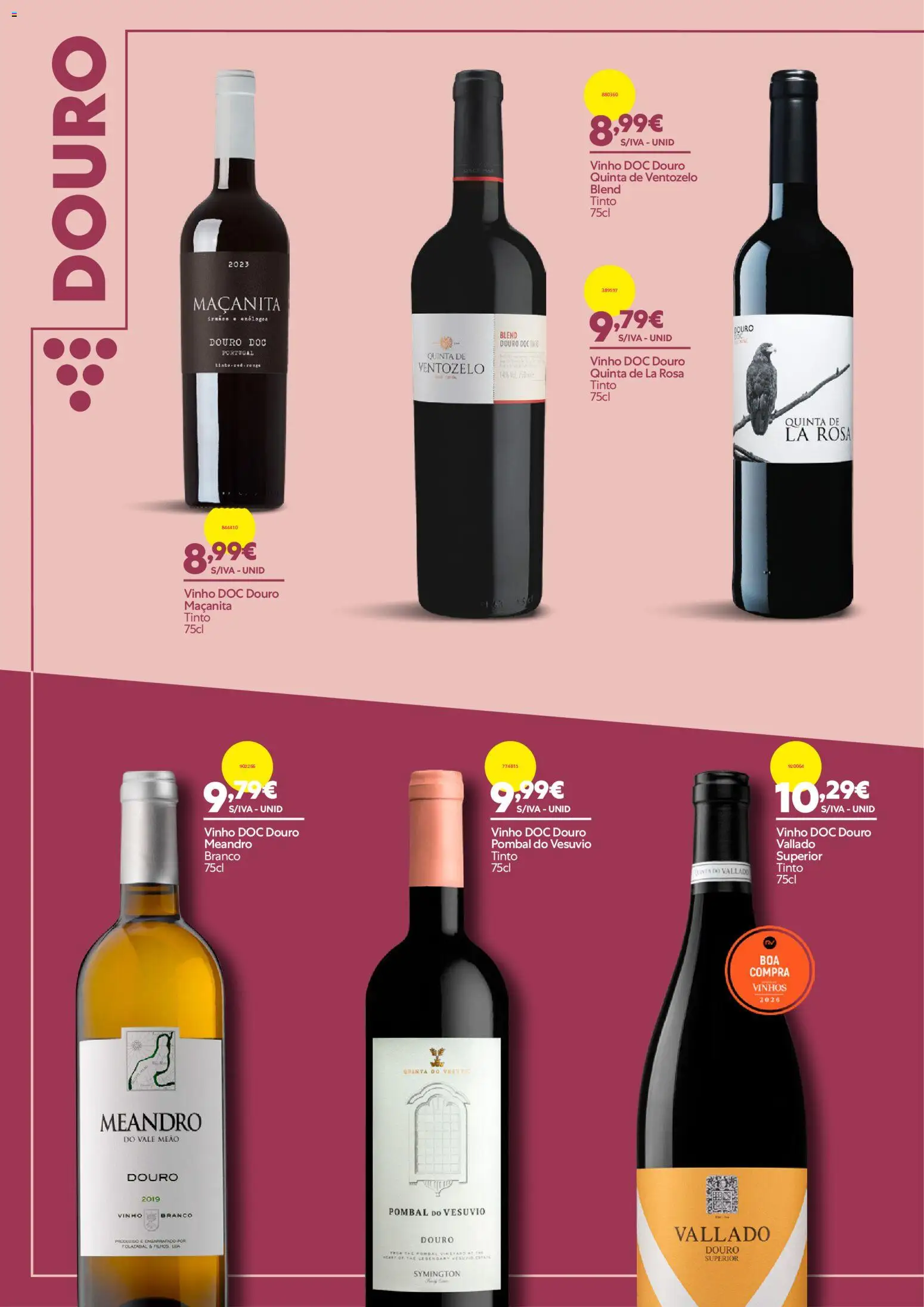 Recheio - Novo Catálogo de Vinhos │ válido de 03/09/2026 | Página: 16 | Produtos: Vinho branco, Vinho