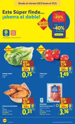 Vista previa Croissant de mantequilla, 53 g válido desde el 25.05.2026 | Página: 16
