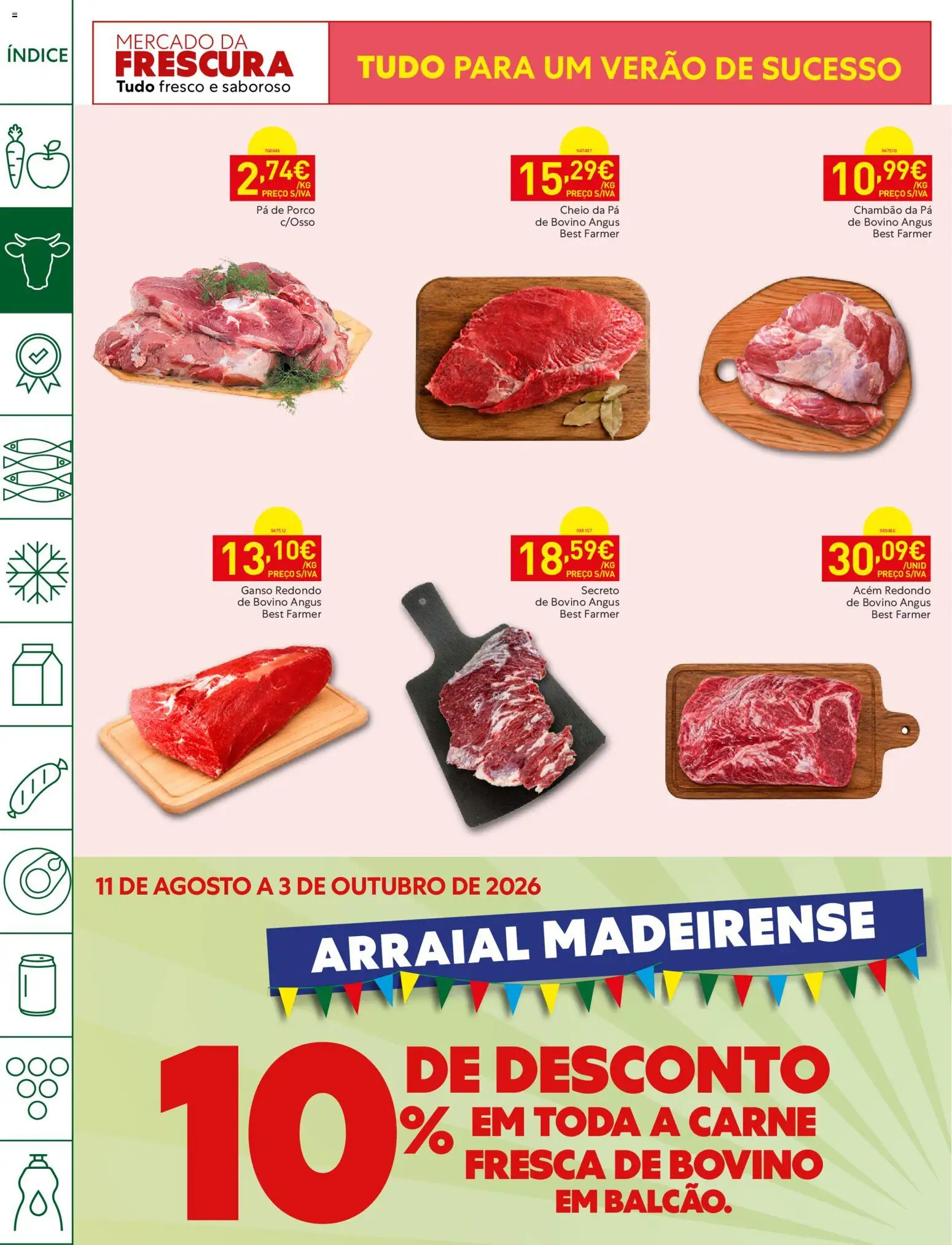 Recheio Horeca Madeira │ válido de 18/08/2026 | Página: 4 | Produtos: Pá de porco, Carne, Pá, Ganso