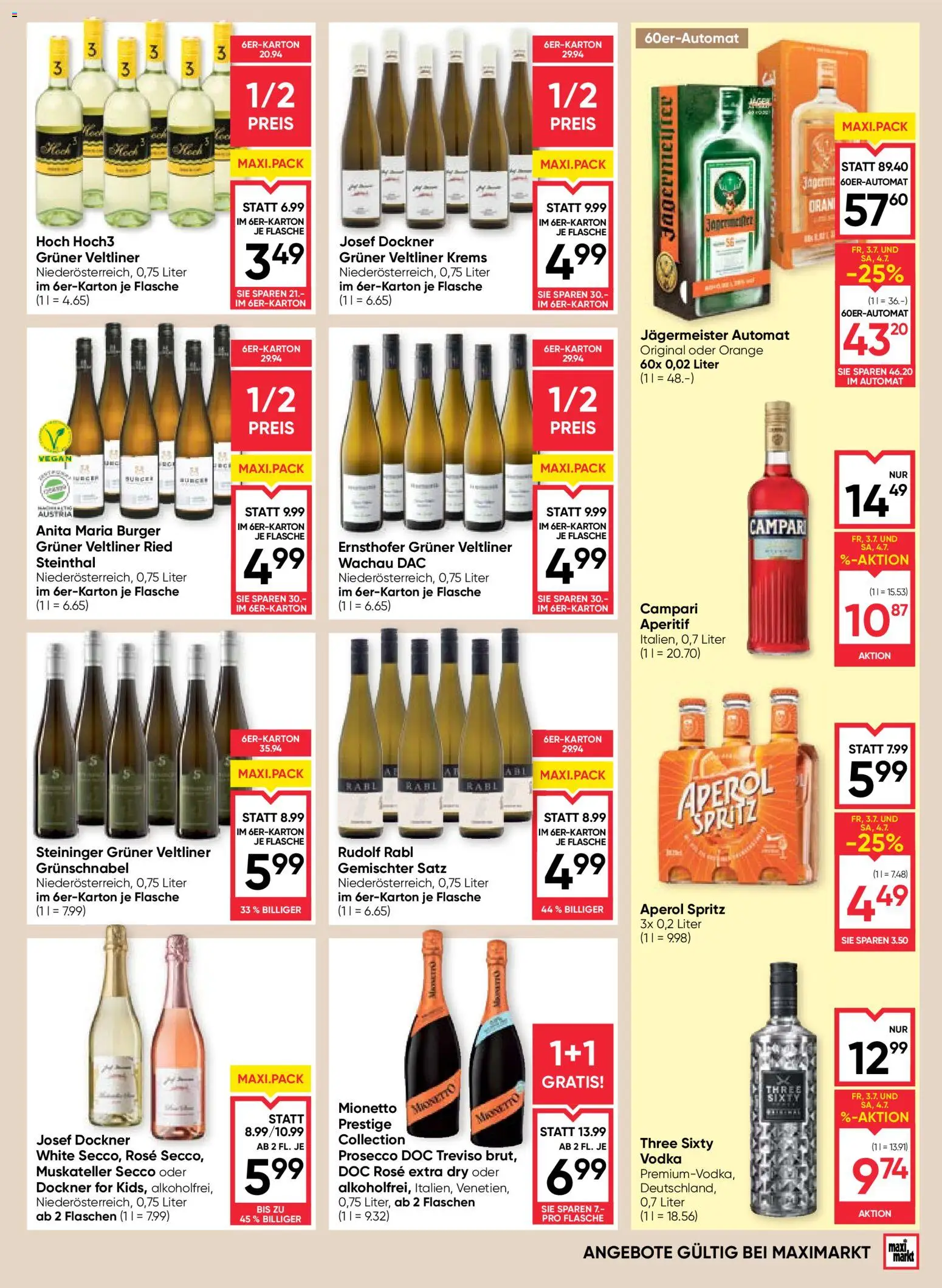Maximarkt Flugblatt gültig ab 01.07.2026 | Seite: 13 | Produkte: Nauriit
