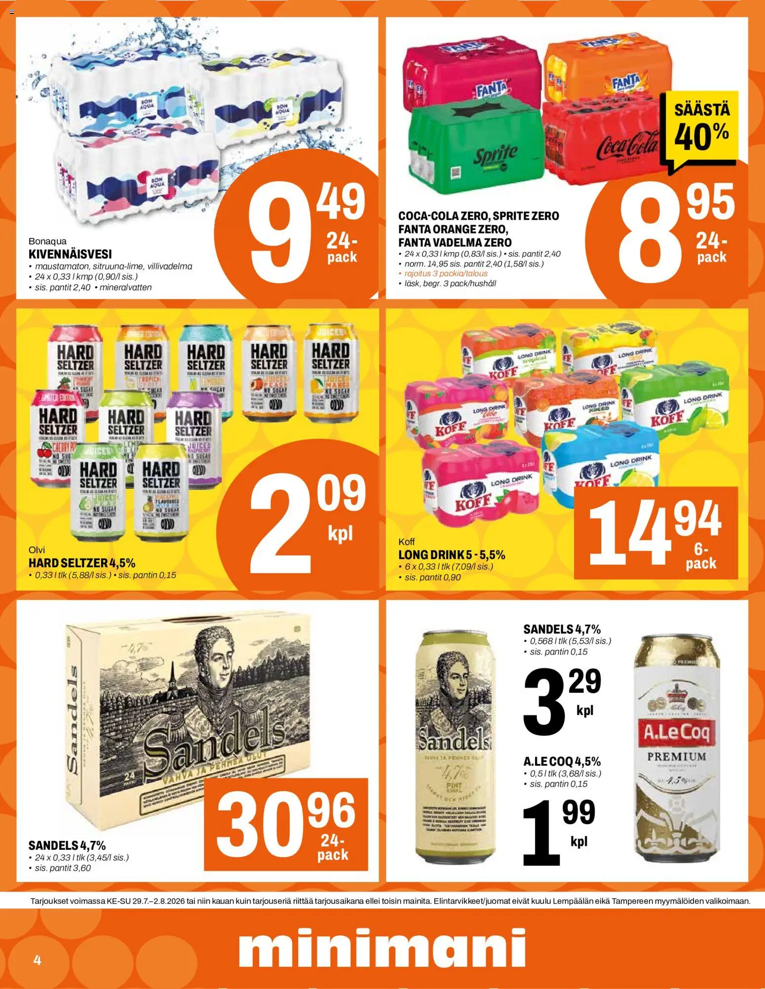 Minimani tarjoukset – voimassa 29/07/2026 alkaen | Sivu: 4